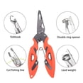 thumbnail image 2 of TIELUTT Small Tongs Fishing Tongs Purpose Fishing Line Hook Scissors Tongs Outdoor Fishing Tools Hooks Small Women Gear Punch Shot Rig Slide Beads Catfish Rigs for, 2 of 4