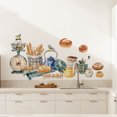 thumbnail image 1 of Adhesivos de pared para cocina, pan, café, utensilios de PVC, 30 x 60 cm, 1 of 3