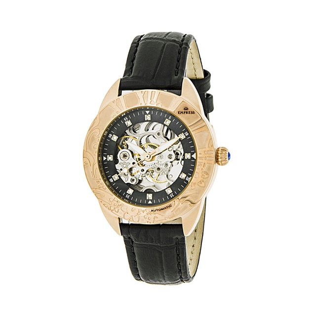 Reloj Empress EMPEM1107 Godiva para mujer con correa de piel
