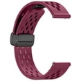 thumbnail image 5 of Correa de reloj de silicona deportiva de color sólido a prueba de sudor con ajuste cómodo y amplia compatibilidad, 5 of 5