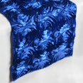 thumbnail image 2 of BalsaCircle 14" x 108" Raised Roses Floral Table Top Runner Wedding Linens Royal Blue, 2 of 3