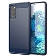 thumbnail image 1 of PANDACO Navy Brushed Metal Case for Samsung Galaxy S20 FE, 1 of 3