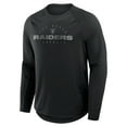 thumbnail image 2 of Men's Fanatics Black Las Vegas Raiders Coverage Scheme Long Sleeve T-Shirt, 2 of 3