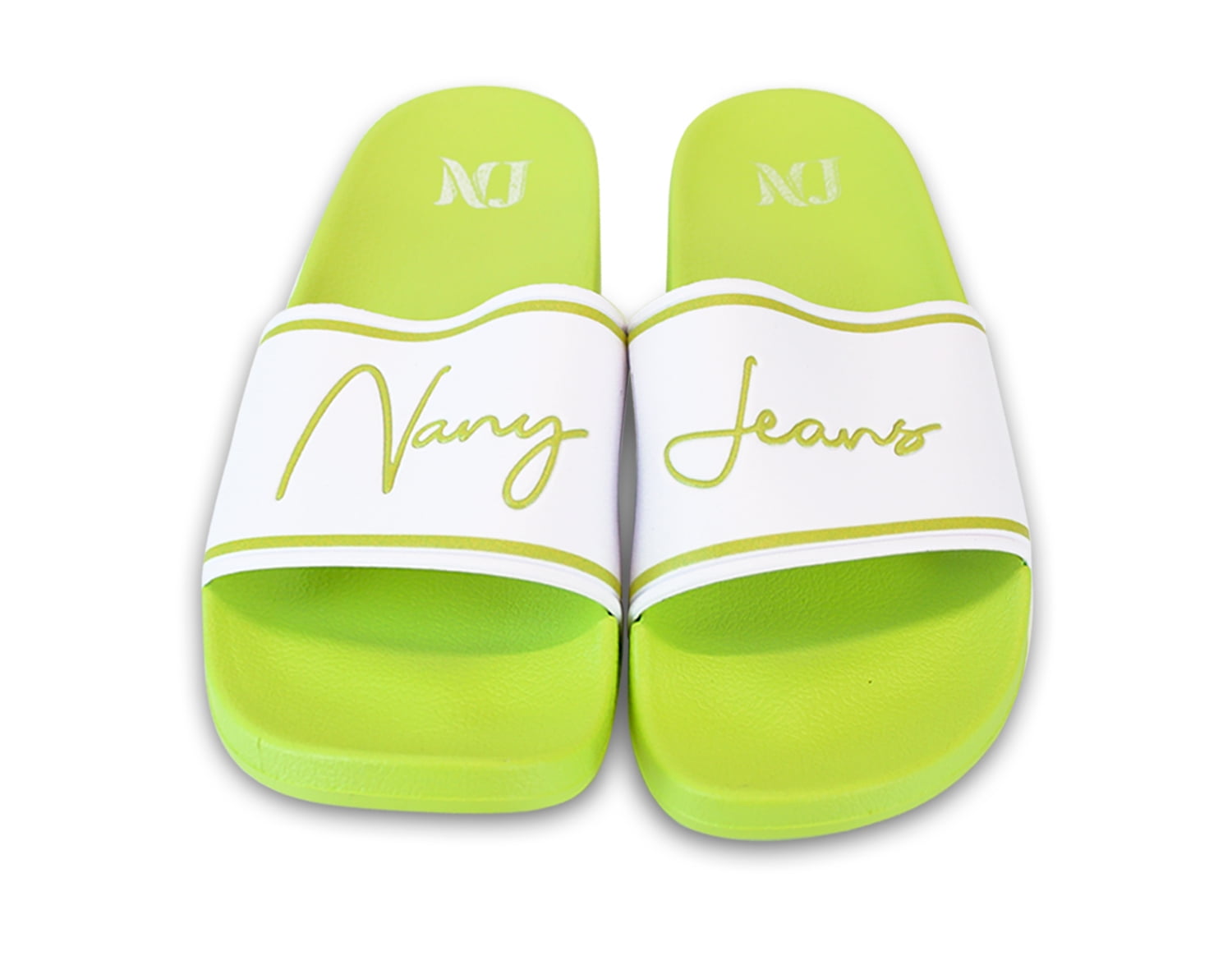 Nany Jeans Unisex Slide Sandals For Shower, Non Slip Shower Sandals For