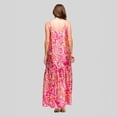 thumbnail image 2 of Women's 24Seven Comfort Apparel Lightweight Spaghetti Strap Pocket Maxi Dress Color: Beige Size: LARGE, 2 of 4