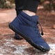 thumbnail image 5 of Zapatos para mujer, otoño/invierno, nieve, calidez, transpirabilidad, caña alta, informales, de algodón, para parejas, zapatillas para correr, botas vaqueras., 5 of 8