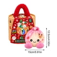 thumbnail image 2 of Plush Dumpling Squishy, Cute Stuffed Plushies Fidget,Dumpling Squishies Christmas Collectible Gift with Simulated Steamer Fuzzy Handle for Holiday Party, 2 of 9