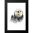thumbnail image 2 of Markelova, Elena 13x18 Black Modern Framed Museum Art Print Titled - Baby Otter, 2 of 5