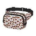 thumbnail image 2 of Balery Football Mochila Cinturón para Mujeres y Hombres, Bolsa de Cintura Impermeable de Doble Capa con Correa, 2 of 9