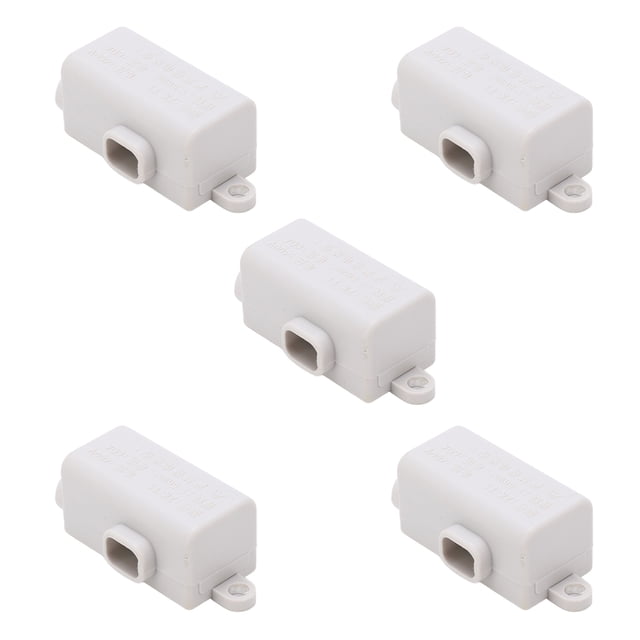 Inline Junction Connector Box, Flame Retardant ZK T1 Wire Connector 400V 60A Brass Conductor For Meter Wiring For Ceiling Lamp Wiring