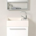 thumbnail image 6 of Pulito 16"Small White Bathroom Vanity & Tall Mirror, 6 of 7