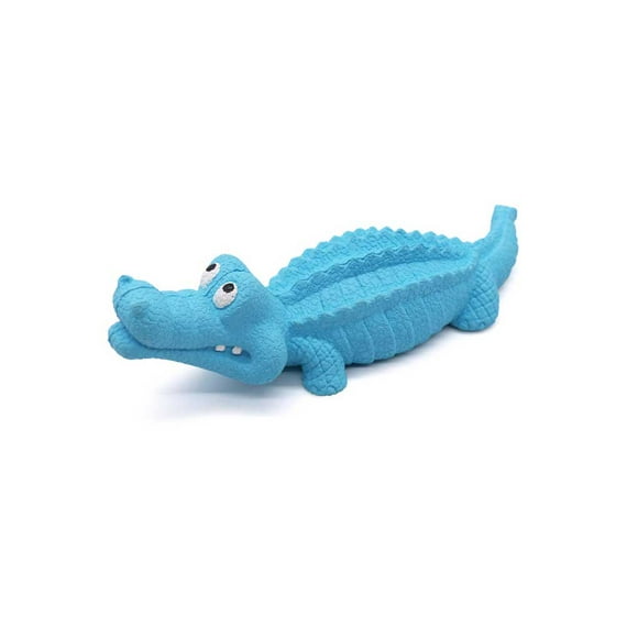 Greeniant Juguete para masticar mascotas Chirriante Relajante Jugar Juguetes para la dentición Mordedor para el hogar Aliviador de presión para el hogar Suministros para perros Azul Greeniant PT004187-02