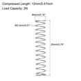 thumbnail image 3 of Unique Bargains 4mmx0.3mmx20mm 304 Stainless Steel Compression Spring 2N Load Capacity, 30pcs, 3 of 5