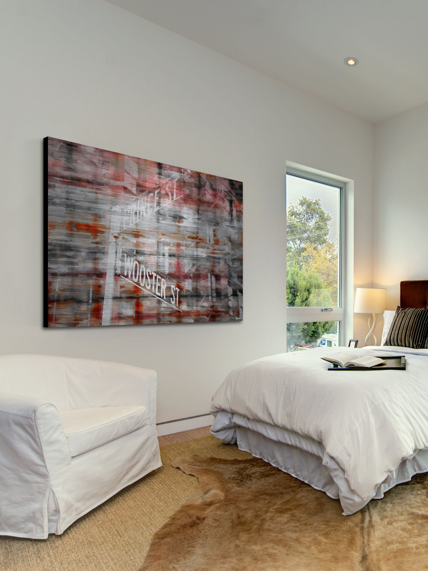 Parvez Taj "Prince & Wooster" Print on Brushed Aluminum
