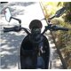 thumbnail image 4 of Espejo retrovisor negro CHAO universales ABS para motocicletas, 4 of 4