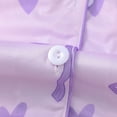 thumbnail image 5 of Emy Dola S-2XL Women Summer Pajamas Set Short Sleeve Button Down Loungewear Sets 2 Pieces Pjs Set Bowknot Valentine's Sleepwear, 5 of 7