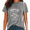 1-grey, variant on UNISHE Women Dinosaurs Didn't Read Graphic T-shirts Water Washed Short Sleeve Crewneck Tops Funny Dino Skeleton Illustration Book Lover Tees Summer