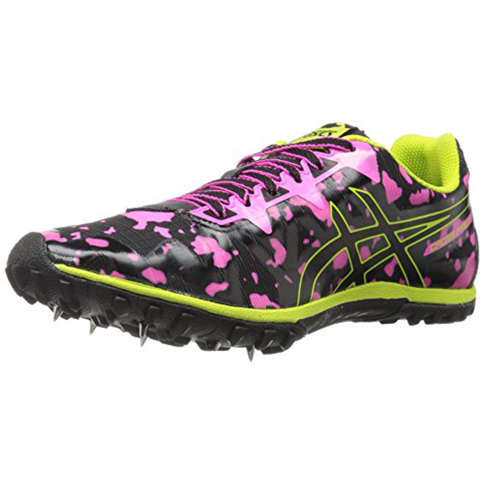 Asics Women S Freak 2 Cross Country Running Shoe Hot Pink Black Neon Lime 10 M Us Walmart Canada