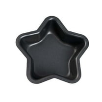 Kids Baking Set Nonstick Steel Oven Pans With Heart Round Square Cartoon Pattern Mini Cake Tools For Children