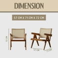 thumbnail image 4 of Pierre Wicker Lounge Chair - Stylish Comfort for Indoor and Outdoor Relaxation, 4 of 7