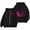 Black, variant on Bovemsi Sweatshirt for Women Breast Cancer Awareness Hoodies Ribbon Graphic Full Zip Up Oversized Fleece Jackets Clothes Zip Up Hoodie