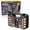 Black, variant on Battery Daddy Storage & Organizer Case with Tester, Stores & Protects Up to 180 Batteries, Double-Sided, Clear Locking Lid, Secure Latches & Portable Carrying Handle - Blue (Batteries Not Included)