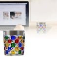 thumbnail image 3 of Handmade Drinking Glass for Water Juice and with Elegant Color Block Design Glassware, 3 of 4