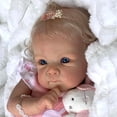 thumbnail image 2 of Muñeca Reborn OCSDOLL de vinilo realista para niña de 49 cm, 2 of 6