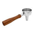 thumbnail image 2 of Tnarru Porte-Café Espresso Sans Fond de 58 mm, Réutilisable, Porte pour Cafetière Fine pour Machine à Café Maison E, 2 of 8