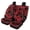 Bloody Print Cobweb, variant on COEQINE Black Leopard Print Car Front Back Seat Covers Full Set 4 PCS, Universal Fit Most Cars SUV Vans Trucks, Auto Accessories Decor for Women Men