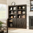 thumbnail image 4 of 1 Pb, Mdf Retro Bookcase With 2 Doors, 4 of 9