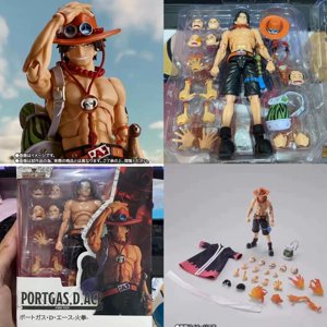One PC D. Ace Action Figure Model Replacement Box Set, 17cm PVC