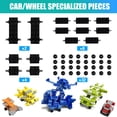thumbnail image 4 of Building Bricks Cumeysnon, juego de 1600 piezas con 32 bloques de ruedas, 4 of 8