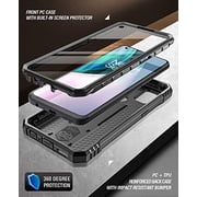 Poetic Revolution Case for OnePlus Nord N10, Heavy Duty Full Body Cover with Kickstand, Black