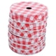 thumbnail image 1 of 6pcs Mason Jar Straw Lid Replacement Canning Jar Wide Mouth Metal Lid Accessory With Straw Hole For Drinking And Storage, 1 of 4