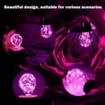 thumbnail image 4 of Bombilla LED rosa decorativa HOWORR, 2 W, E26, paquete de 4, 4 of 6