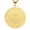 Gold, variant on TEAMER Evil Eye Pendant Necklace Stainless Steel Turkish Lucky Beautifully Crafted Adjustable Eye-Catching