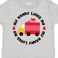 thumbnail image 4 of Inktastic My Nanny Loves Me Boys or Girls Toddler T-Shirt, 4 of 5