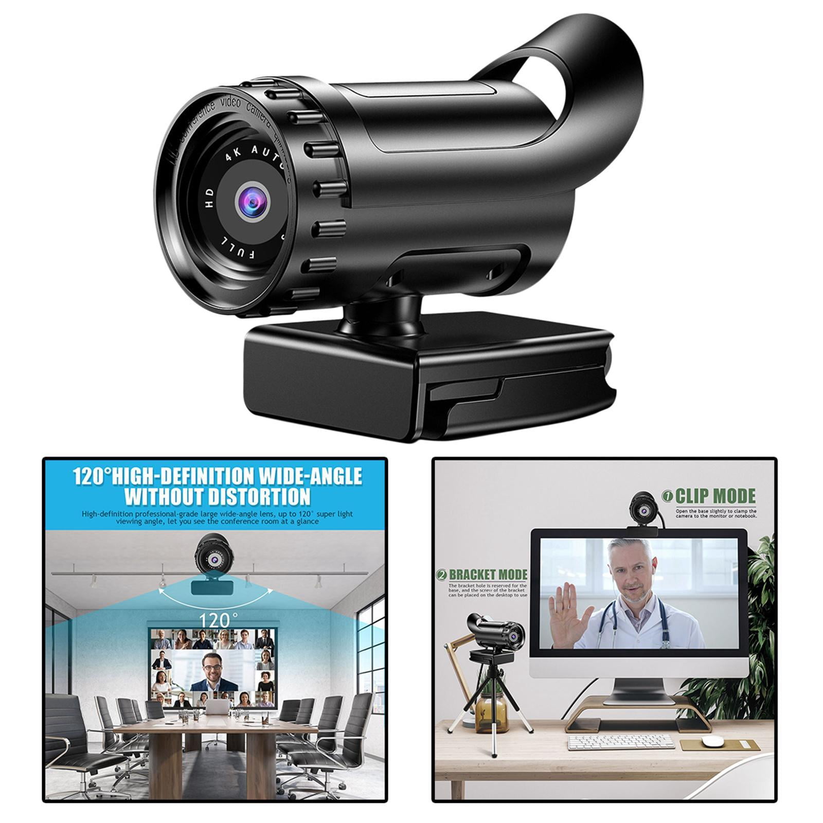 USB Camera Auto Focus 120 degreeView Computer Camera Plug for Calling Teaching Conferencing - 3840x2160 4K