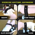 thumbnail image 2 of Adjustable  Thrust Belt for Weights, Dumbbell  Thrust Belt for Women, Glute Bridge & Weight Belt,  Thrust Bar Support, Booty Workout Equipment,  Thrust Band for  and Gym, 2 of 6
