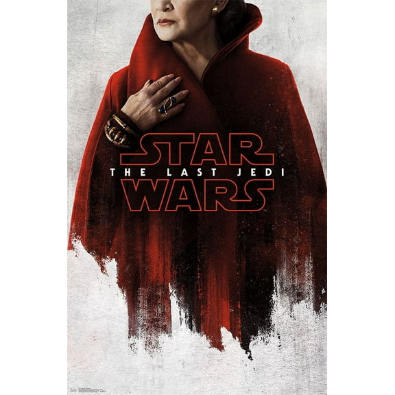 Star Wars: The Last Jedi - Red Leia Wall Poster, 22.375" x 34"