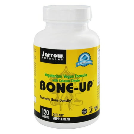 Jarrow Formulas Bone-Up (Vegetarian), Promotes Bone Density, 120 Easy-Solv