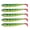 Color J, variant on Yihuala 5 Pieces T Tail Soft Baits 9.5cm Artificial Fishing Lures Premium Sinking Design Realistic Swimming Action