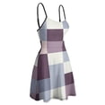 thumbnail image 4 of Colorful Pixel Art Design Summer Dresses For Women A-line Dress Sleeveless Dress, 4 of 6