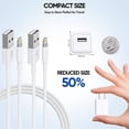 thumbnail image 4 of Cargador StinkLight 2 paquetes, cable Lightning de 1,8 m para iPhone, 4 of 7