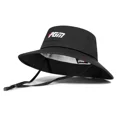 thumbnail image 3 of Men's UV Golf Cap Adjustable Buckle Windproof, Quick Dry Rope Cap, Sweat Wicking Outdoor Men's Bucket Hat Light grey 60/61, 3 of 6