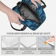 thumbnail image 3 of Naloa Stingray Print Lunch Bag for Women & Men Insulated Lunch Box or Cooler Lunch Tote Bags for Work, Travel, Outdoor, 3 of 5
