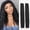 Black, variant on 3 Pcs Elastic Bands for Wigs Lace Melting Edge Wrap to Lay Edges Black Adjustable Double Sided Edge Wrap Head Bands Keeping in Place