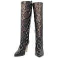 thumbnail image 3 of Vince Camuto Kashiana Mauve Multi Snake Fashion Stiletto Slouched Knee Boots (Mauve Multi Snake, 5), 3 of 5