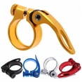 thumbnail image 6 of SPRING PARK Bike Seat Post Clamp 31.8mm Aluminum Alloy Seat Tube Clip Bicycle Quick Release Seatpost for Mountain Tube Bike, 6 of 7